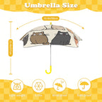 Lots Of Cats Kids Safe Round Corner Umbrella Kids Safe Round Corner Umbrella animal Printed Offshore