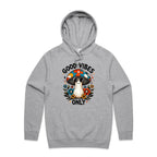 Good Vibes Only, Hippie Mushroom With Sunglasses - Mens Hoodie