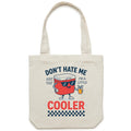 I'm A Little Cooler Canvas Tote Bag Default Title Tote Bag Printed In Australia