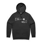 Cat String Theory Physics Men's AS Colour Hoodie