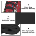 Guitars On Red Men's Twisted Sole Sneakers