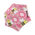 Bees On Pink Kids Safe Round Corner Umbrella One Size Kids Safe Round Corner Umbrella animal Printed Offshore