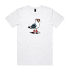 Seagull With Sunglasses And High Tops Men's AS Colour T-shirt