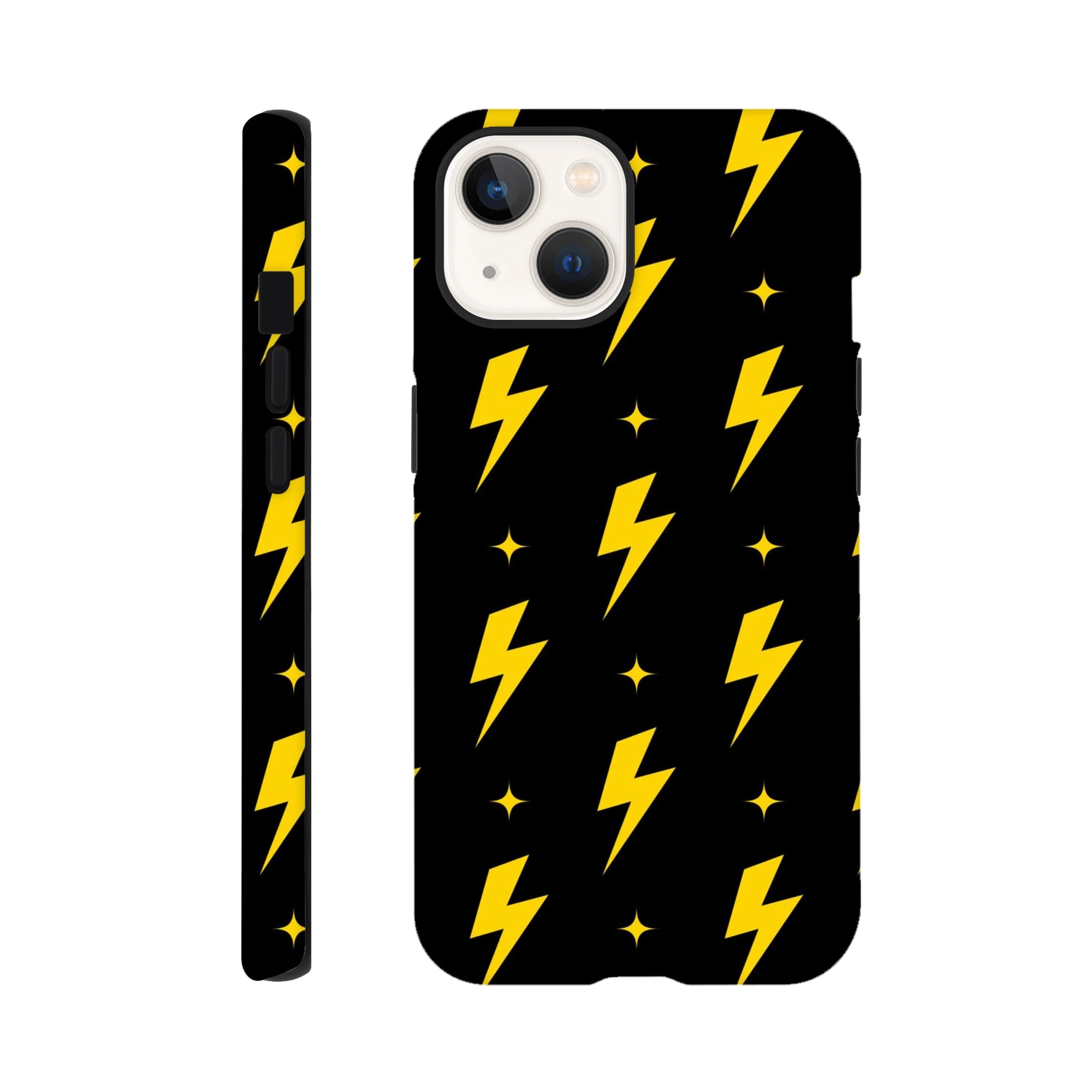 Yellow Lightning - Apple iPhone Tough case iPhone 13 iPhone Tough Case comic Globally Fulfilled