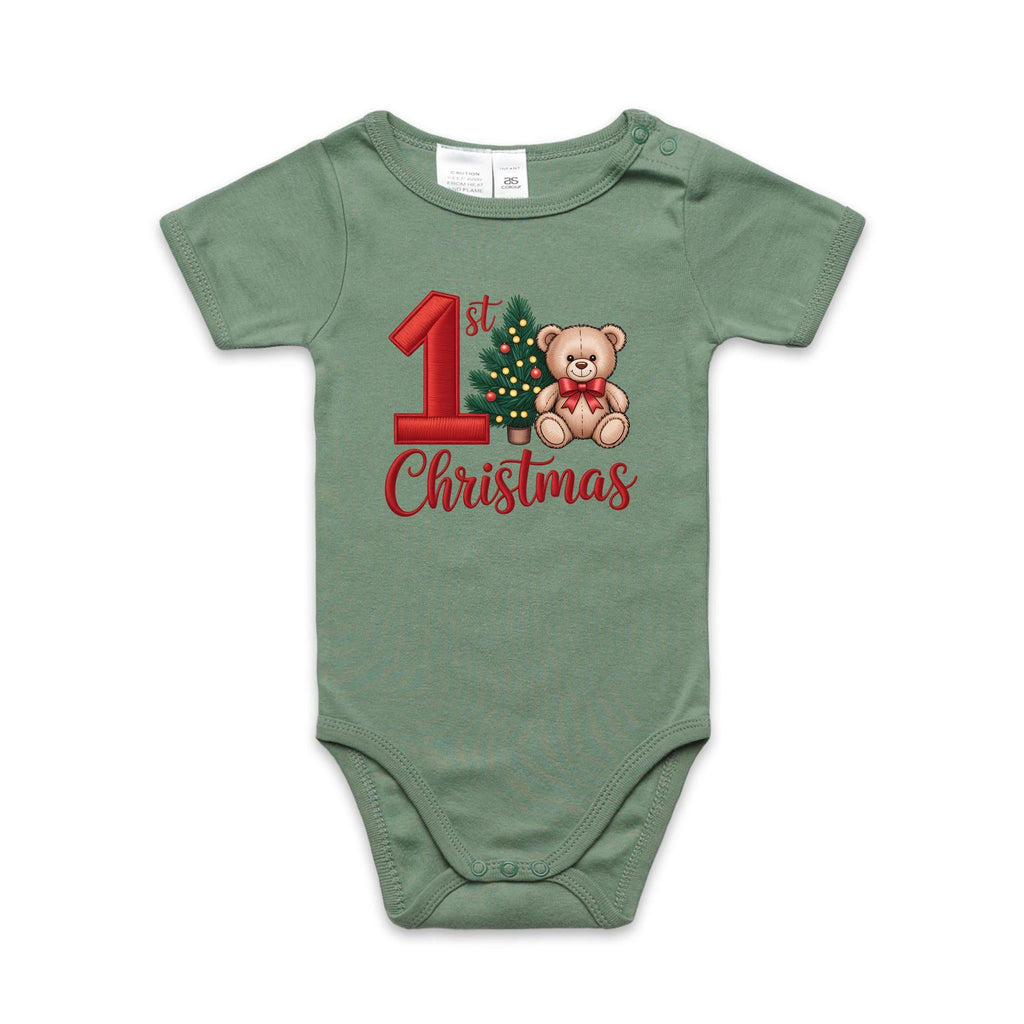 Baby's First Christmas - Baby Bodysuit