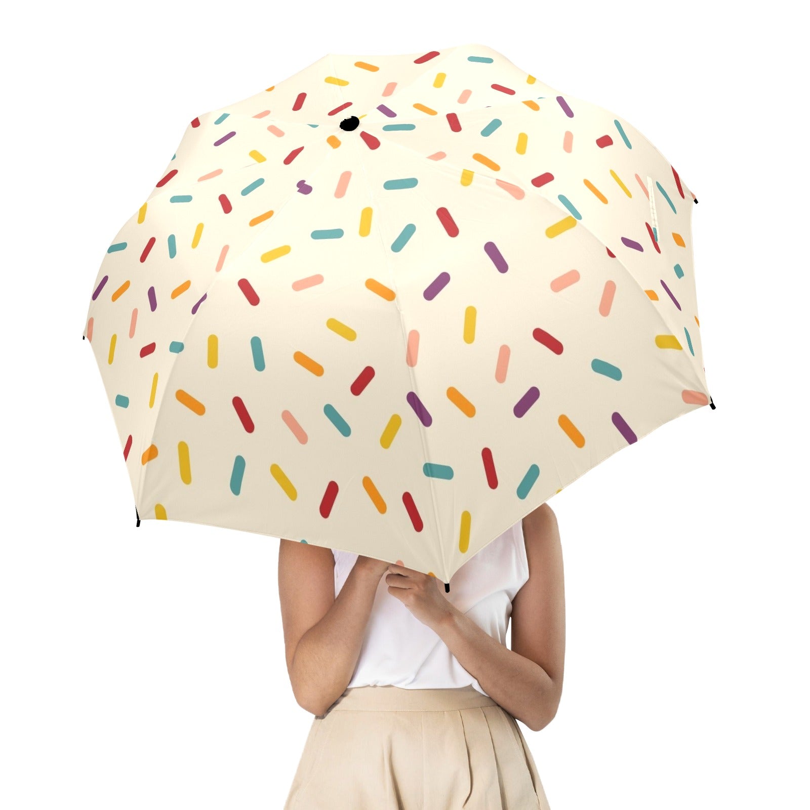 Sprinkles - Semi-Automatic Foldable Umbrella (Model U12) Semi-Automatic Foldable Umbrella (U12)