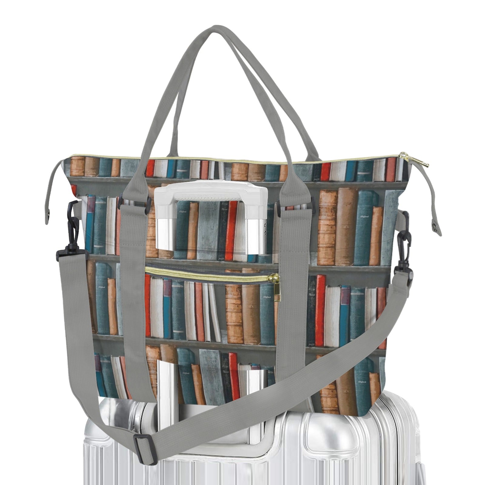 Books Duffle Bag-Simple (Model 1715) One Size Duffle Bag-Simple (1715)