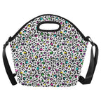 Animal Print In Colour - Neoprene Lunch Bag One Size Neoprene Lunch Bag Printed Offshore