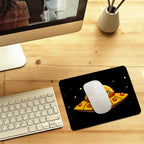 Alien Pizza Leather Mouse Pad Leather Mouse Pad Food Printed Offshore Sci Fi