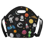 Kids Space - Neoprene Lunch Bag One Size Neoprene Lunch Bag Printed Offshore
