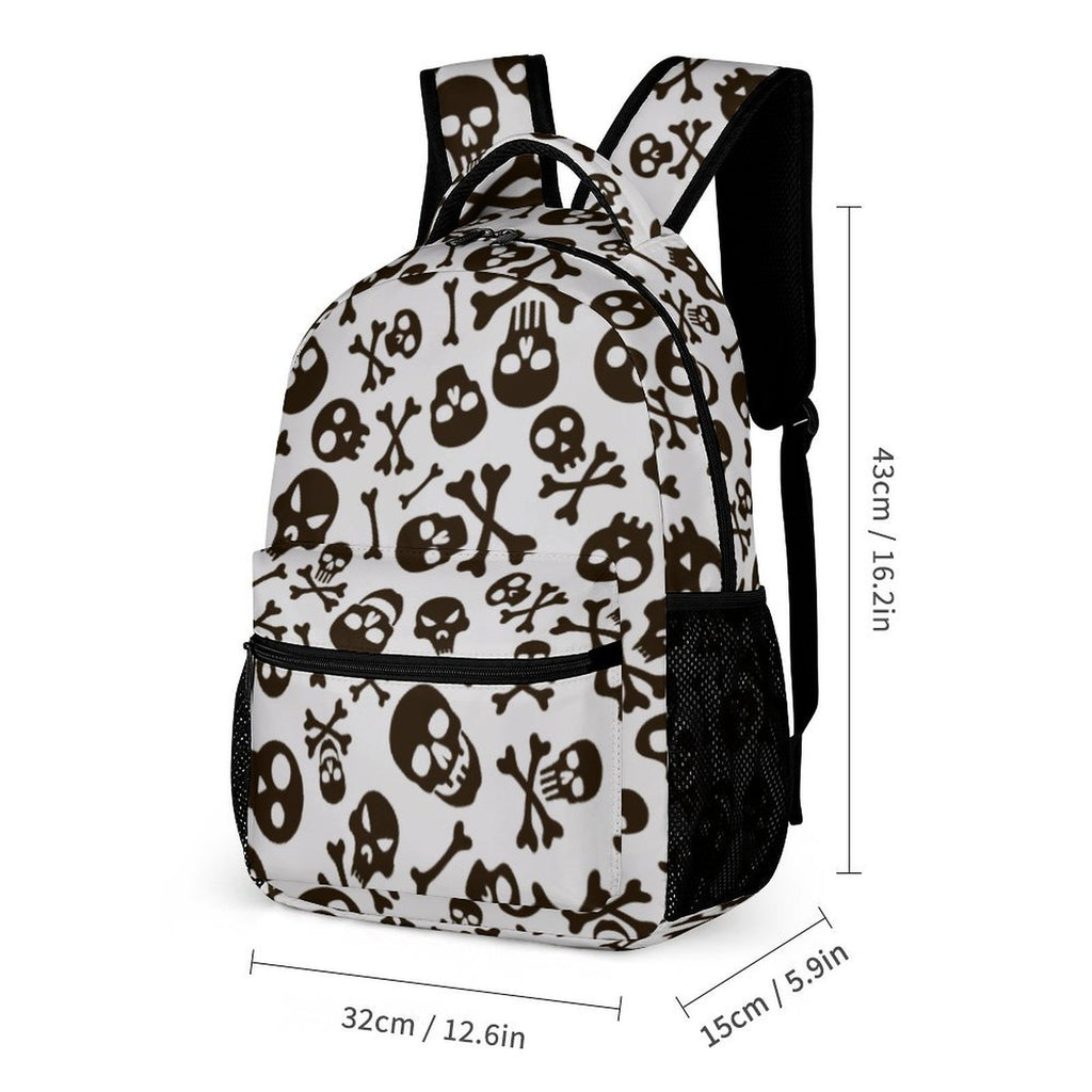 Skull And Crossbones Backpack, Lunch Bag & Pencil Case Set