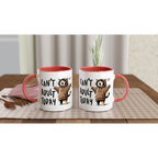 Personalise - Can't Adult Today - 11oz Ceramic Mug Personalised 11oz Mug animal Globally Fulfilled