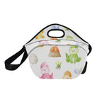Hatching Dinosaurs - Neoprene Lunch Bag Neoprene Lunch Bag Printed Offshore