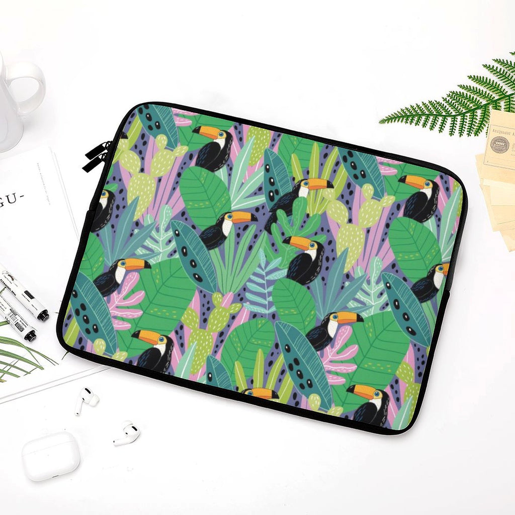 Bright Toucan Laptop Sleeve (Multiple Sizes) Laptop Sleeve animal Printed Offshore