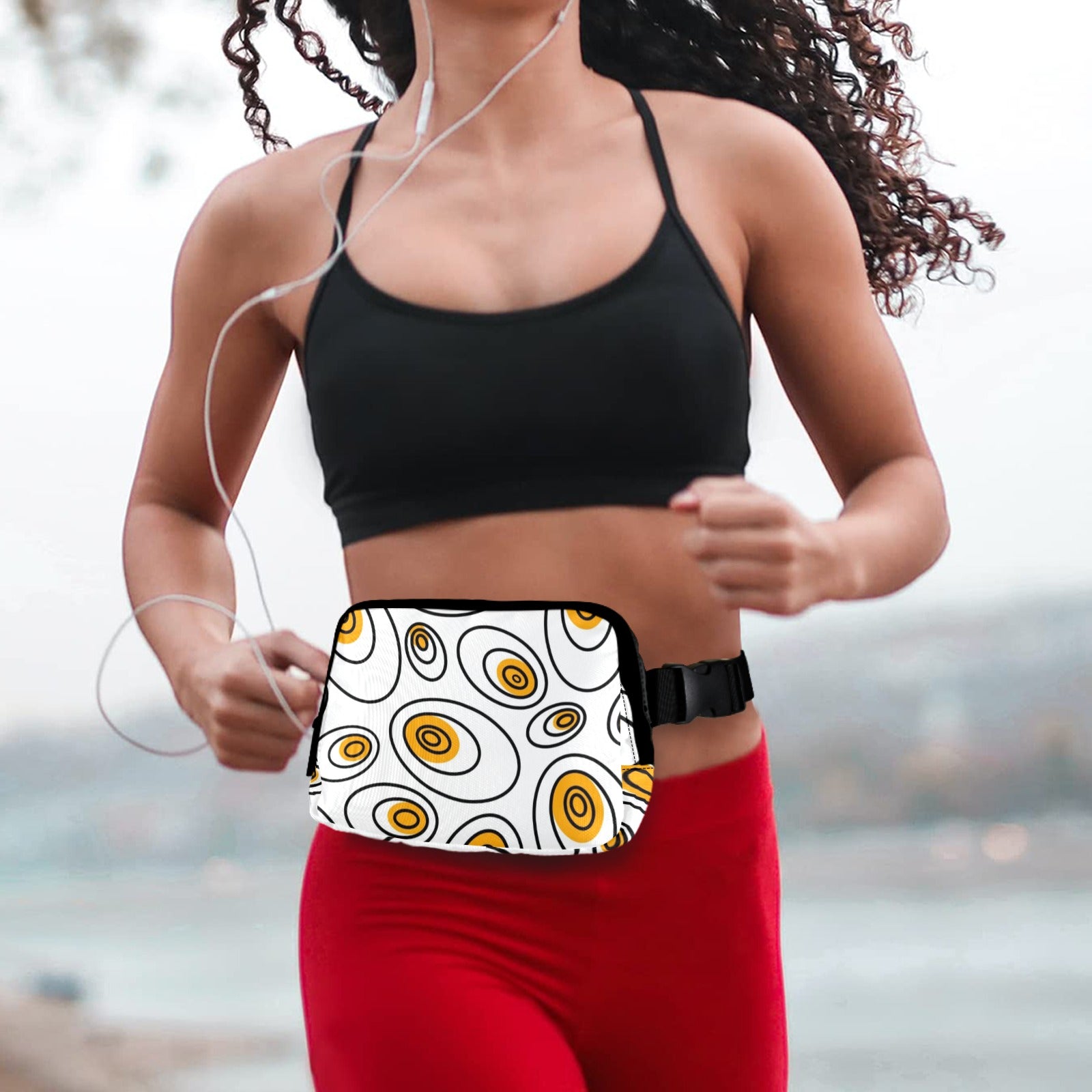 Abstract Eggs - Belt Bag