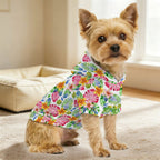 Bright Painted Tropical Pet Hoodie (Small Size)