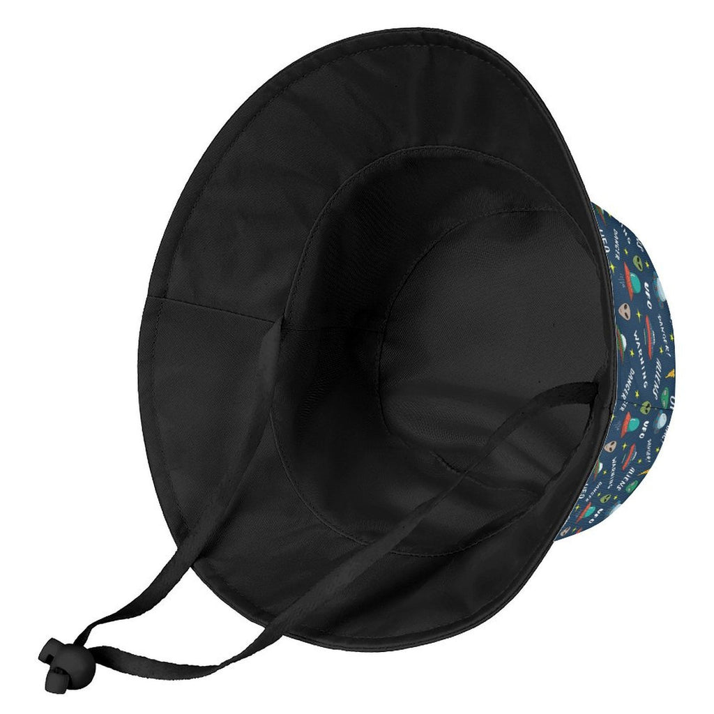 UFO's And Aliens Kids Bucket Hat Kids Bucket Hat Printed Offshore Sci Fi