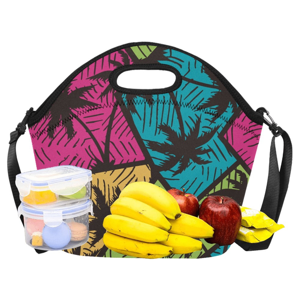Palm Trees - Neoprene Lunch Bag Neoprene Lunch Bag Printed Offshore