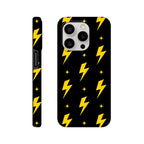 Yellow Lightning - Apple iPhone Tough case iPhone 15 Pro iPhone Tough Case comic Globally Fulfilled