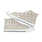 Kangaroos Men's High Top Canvas Shoes Men's Classic High Top Canvas Shoes animal Australia Printed Offshore