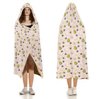 Avocado Love Kids Hooded Blanket 100cm x 130cm Kids Hooded Blanket Food Printed Offshore