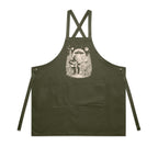 Alien And Bigfoot Playing Guitar - AS Colour Carrie Apron