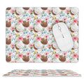 Coconuts Leather Mouse Pad white One size Leather Mouse Pad Food Printed Offshore