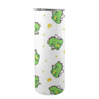 Dinosaur Fairy - 20oz Tall Skinny Tumbler with Lid and Straw