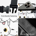 Cute Cartoon Cats - Belt Bag