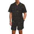 Music Notes Men's Hawaiian Shirt & Shorts Set Men's Hawaiian Shirt & Shorts Set Music Printed Offshore