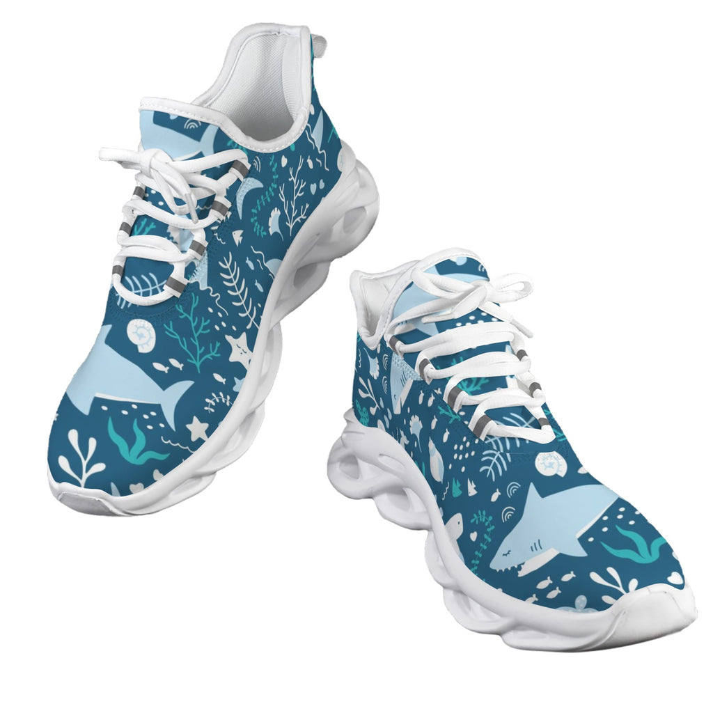 Ocean Animals Men's Twisted Sole Sneakers
