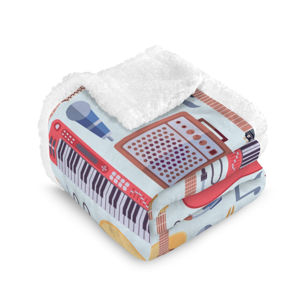 Music Instruments - Double-Layer Fleece Blanket 51"x59"