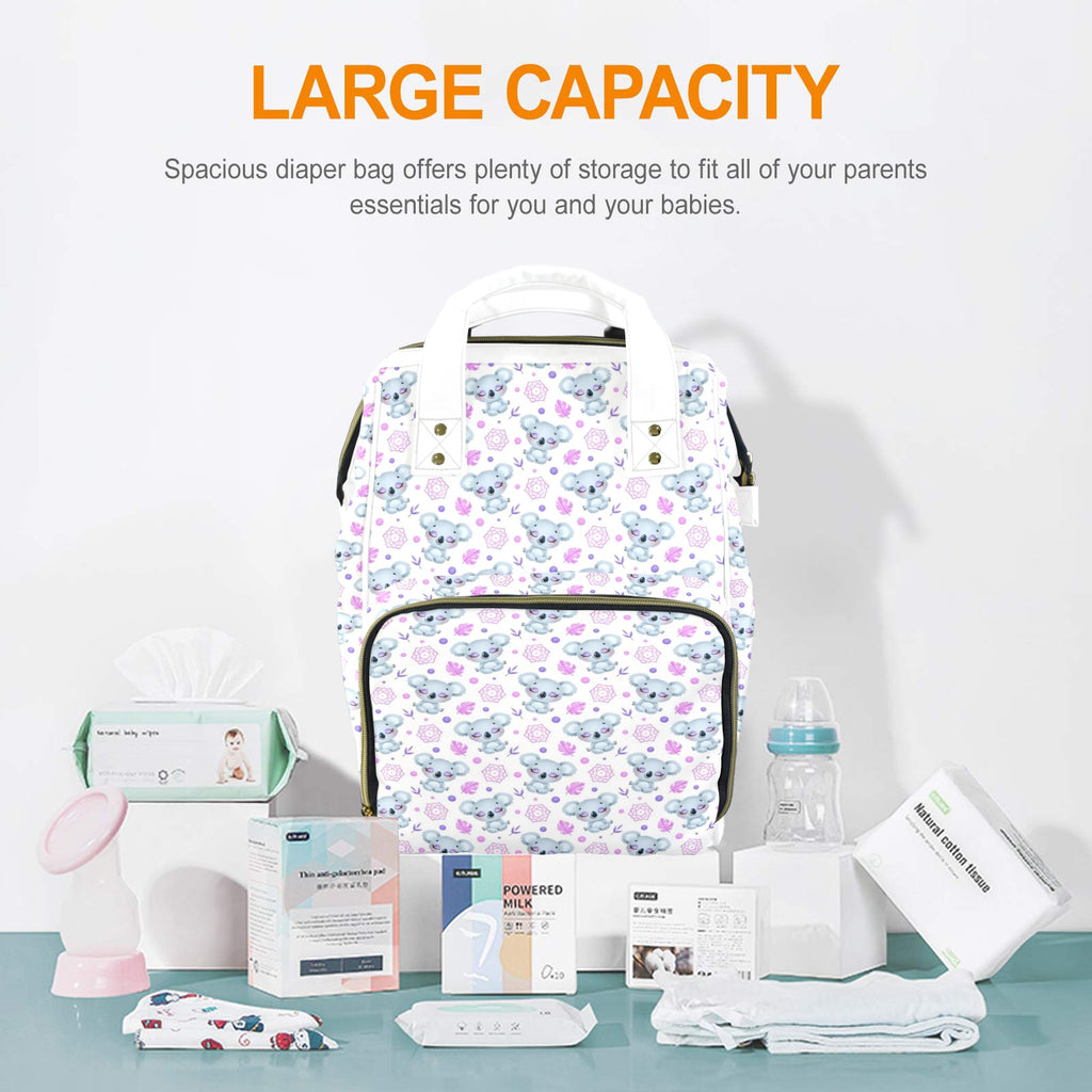 Zen Koala Multi-Function Backpack, Nappy / Diaper Bag Multi-function Backpack, Nappy / Diaper Bag animal Australia Printed Offshore