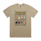 Types Of Cats AS Colour Heavy Faded Tee