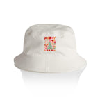Boho Merry Christmas - Christmas AS Colour Bucket Hat Ecru One Size Christmas Bucket Hat Christmas Printed In Australia