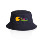 Hungry For Pi - AS Colour Bucket Hat Navy One Size As Colour Bucket Hat Games Maths Printed In Australia