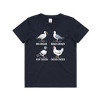 Bin Chicken Kid's AS Colour T-shirts