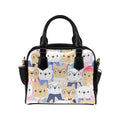 Dog Crowd - Shoulder Handbag (Model 1634) One size Shoulder Handbags (1634)