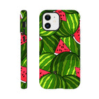 Watermelons - Apple iPhone Tough case iPhone 12 iPhone Tough Case Food Globally Fulfilled