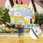 Cloud Rainbows Kids Safe Round Corner Umbrella Kids Safe Round Corner Umbrella Printed Offshore