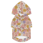 Faded Floral Pet Hoodie (Small Size)