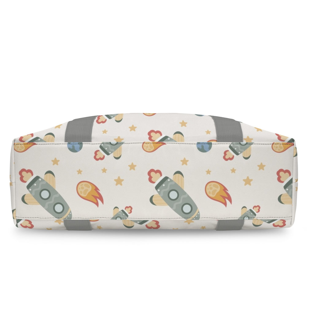 Rockets Duffle Bag-Simple (Model 1715) Duffle Bag-Simple (1715)