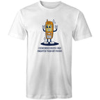 I Remember When I Was Smarter Than My Phone - Mens T-Shirt White Mens T-shirt Printed In Australia Retro Tech