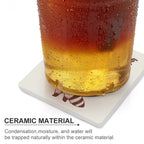 Coffee Makes Me Nicer - Ceramic Coasters (Square) Ceramic Coasters Coffee Printed Offshore