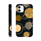 Planets - Apple iPhone Tough case iPhone 12 Mini iPhone Tough Case Globally Fulfilled Space