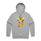 Stay Cool - Mens Hoodie Grey Marle Mens Hoodie Printed In Australia
