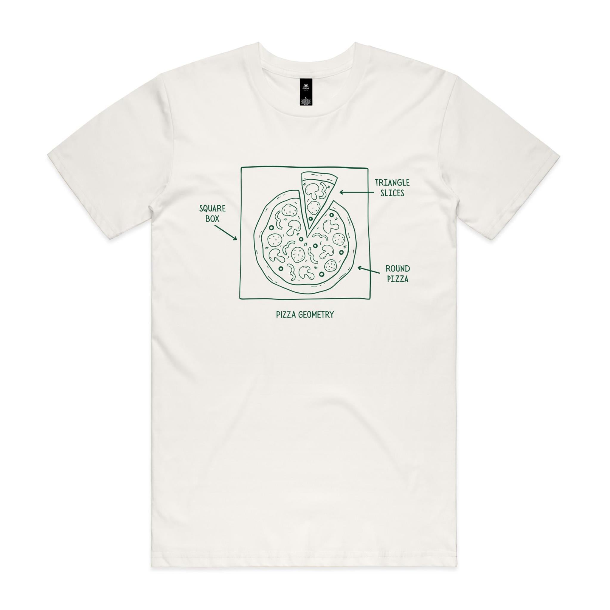 Pizza Geometry Men's AS Colour T-shirt