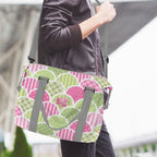 Floral Tabs Duffle Bag-Simple (Model 1715) Duffle Bag-Simple (1715)