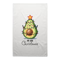 Avo Good Christmas AS Colour Tea Towel White One Size Christmas Tea Towel Christmas Printed In Australia