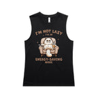 I'm Not Lazy, I'm In Energy Saving Mode, Cat - AS Colour Women's Maple Tank